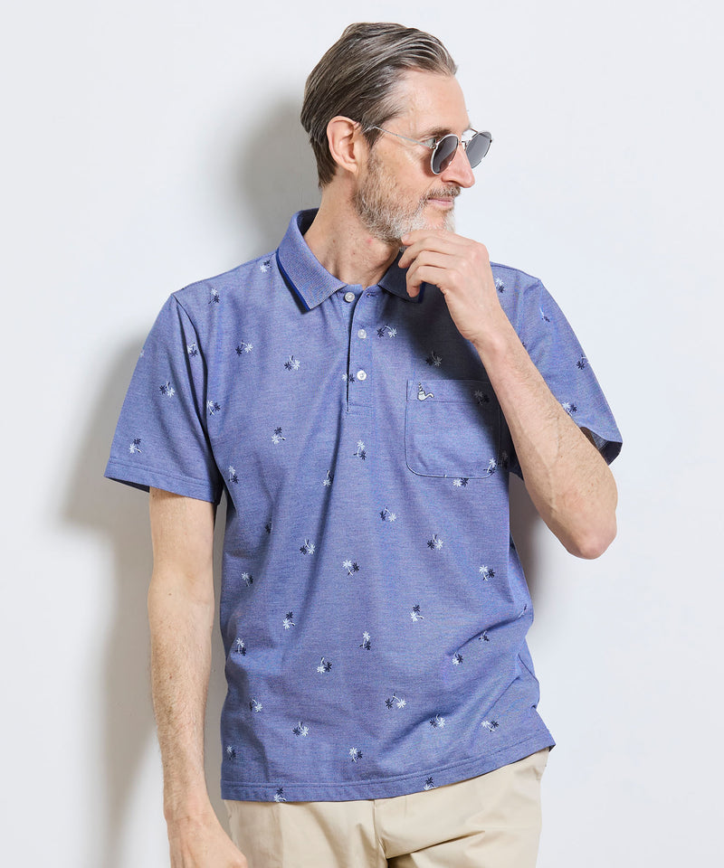 極美品✨ ポロシャツ 虎 サイズ6 XL 総柄 ポリエステル オーバーサイズボーダー半袖ポロシャツ(6color) | ファッション